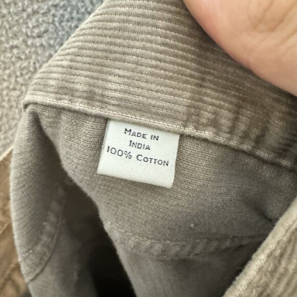 J Crew Pants Mens 32x34 Beige Khaki Corduroy Vintage Slim Straight Preppy - Picture 8 of 8